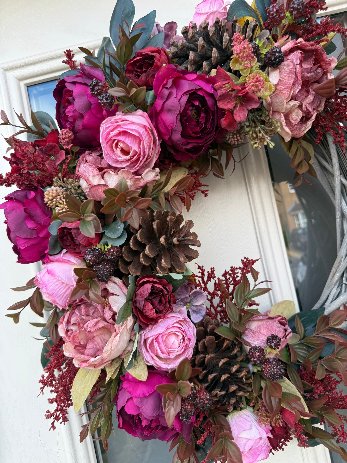 Crimson signature wreath