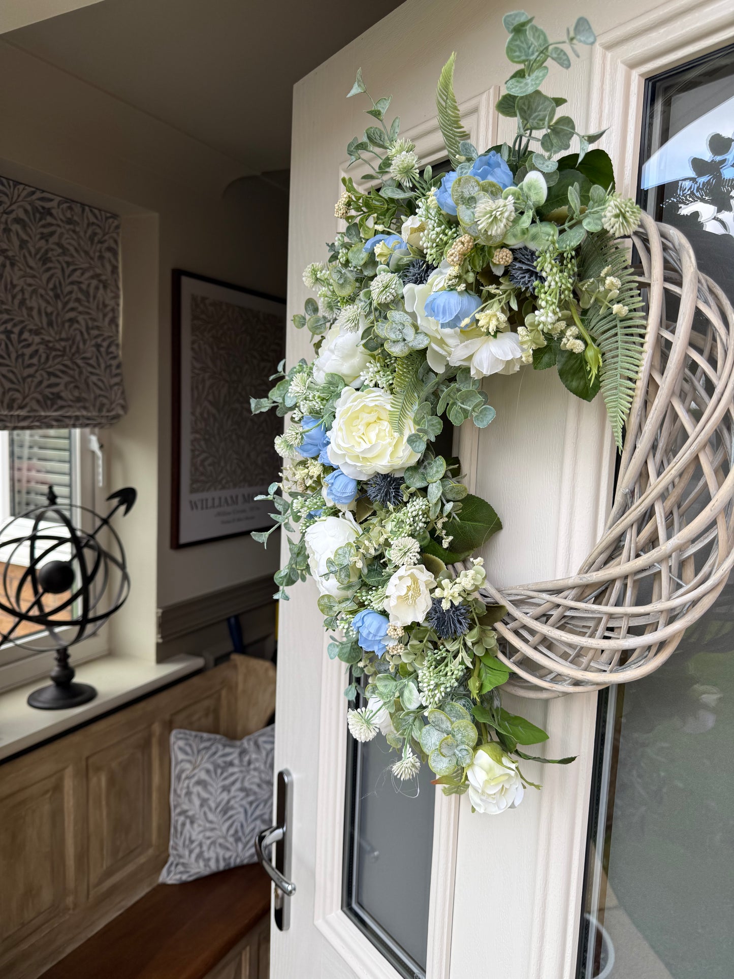 Peony spring signature wreath (made to order)