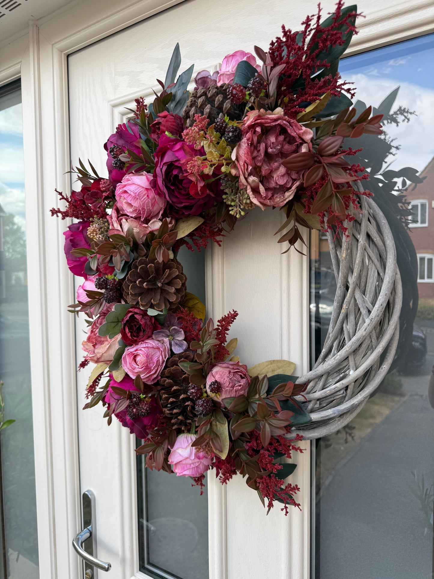Crimson signature wreath