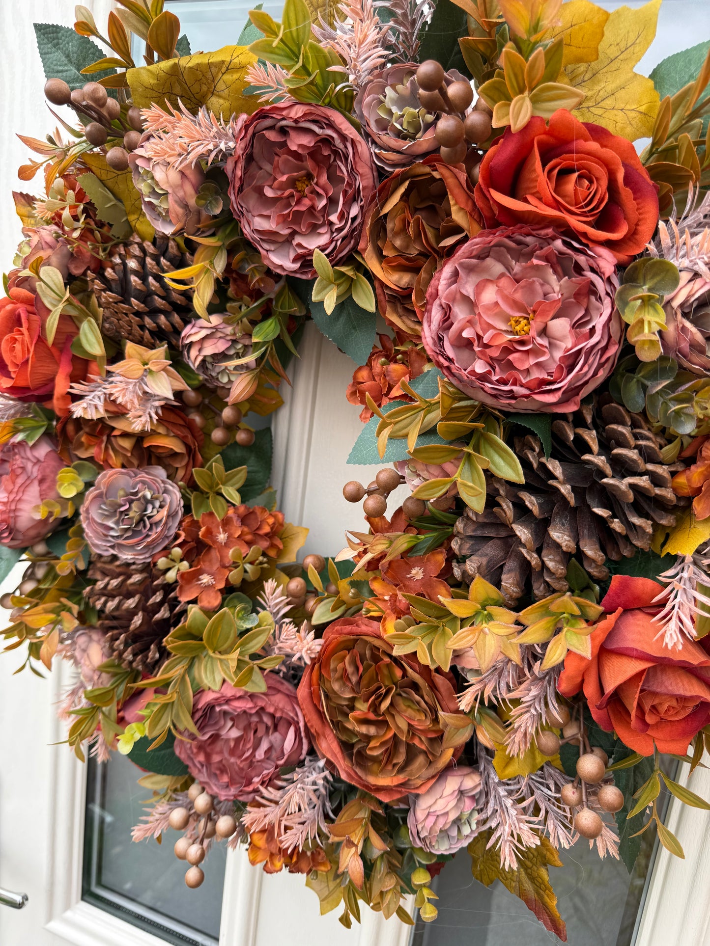 Maple autumn wreath