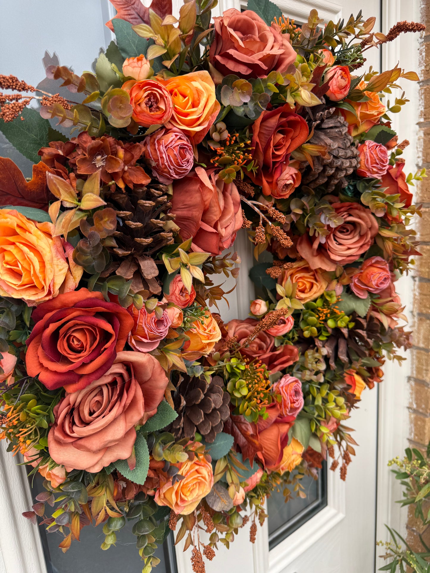 Auburn autumn wreath