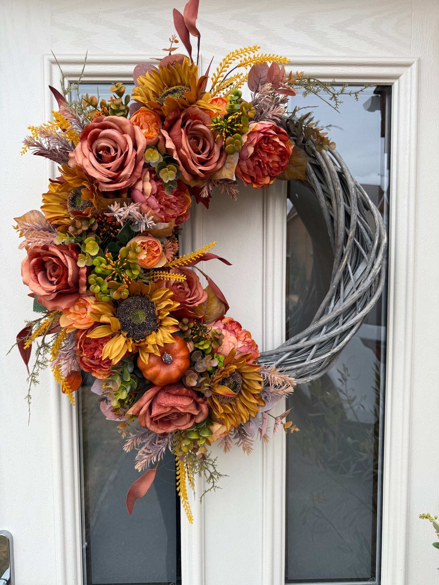 Sunflower signature wreath