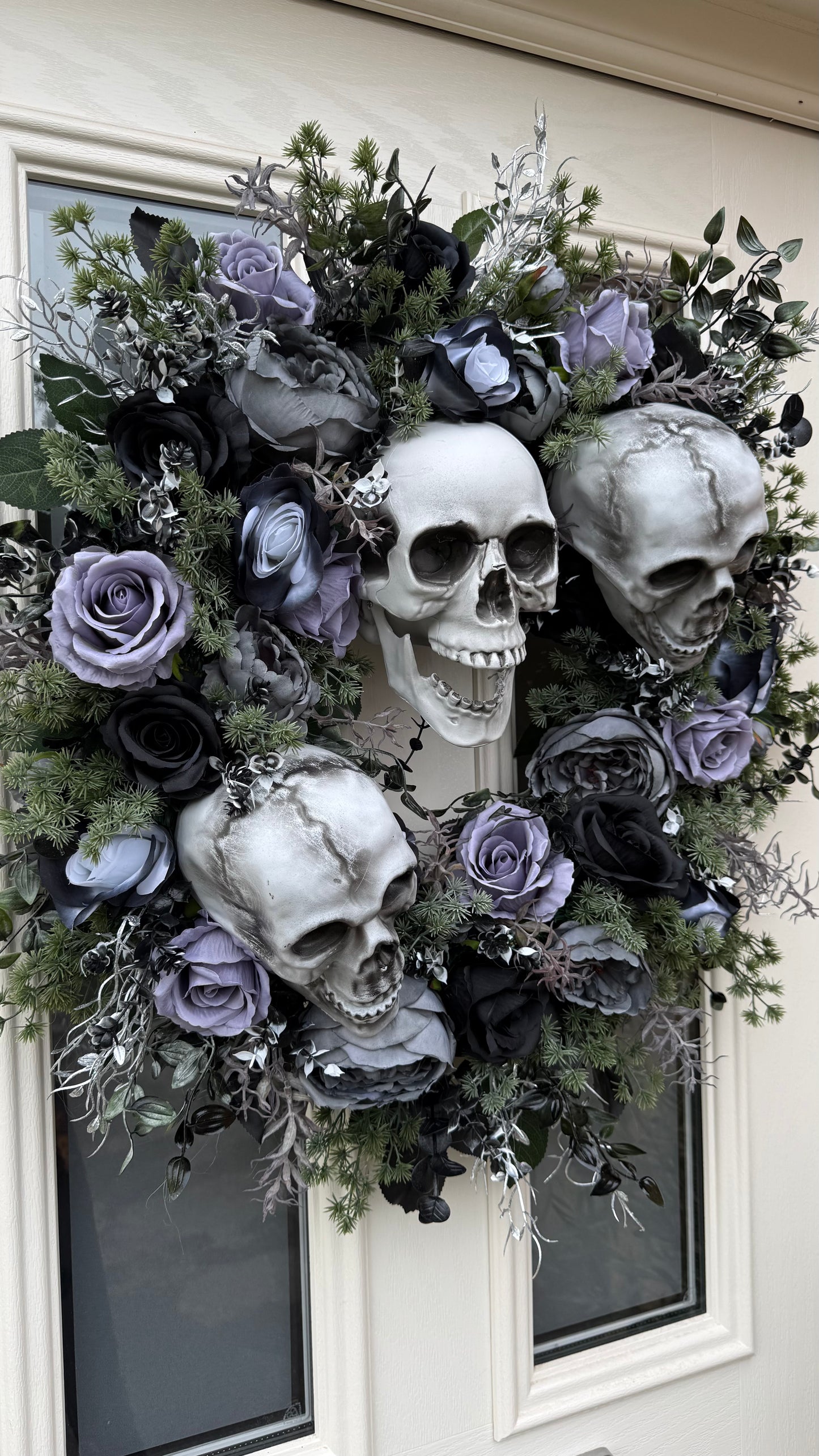 Bone heads wreath