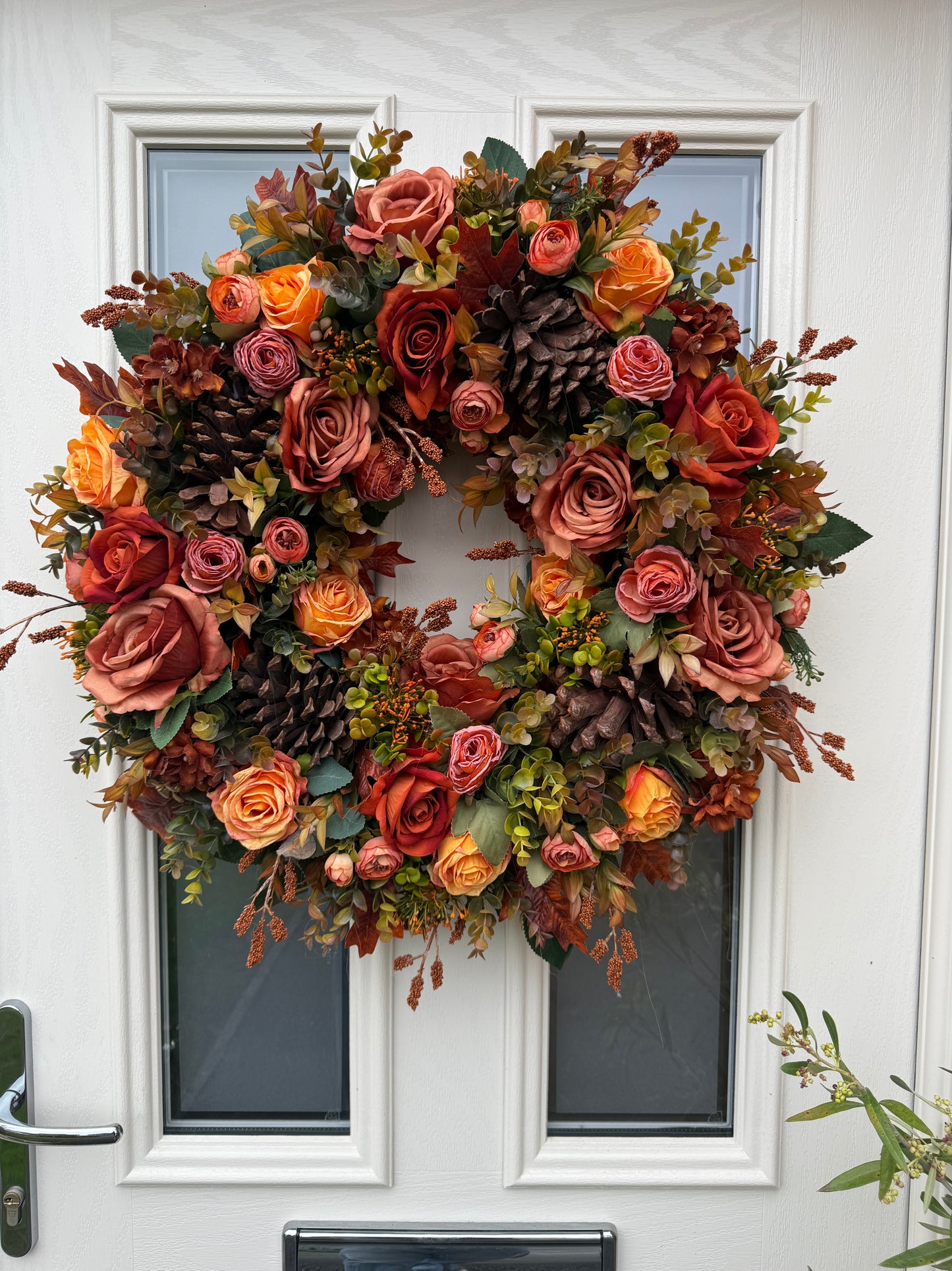 Auburn autumn wreath