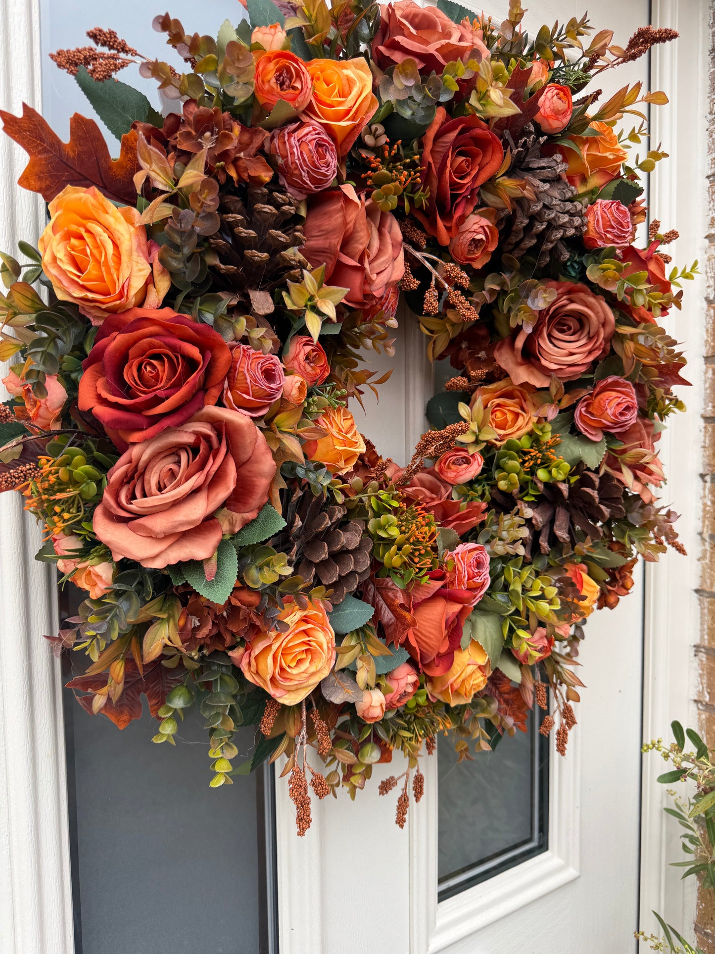 Auburn autumn wreath