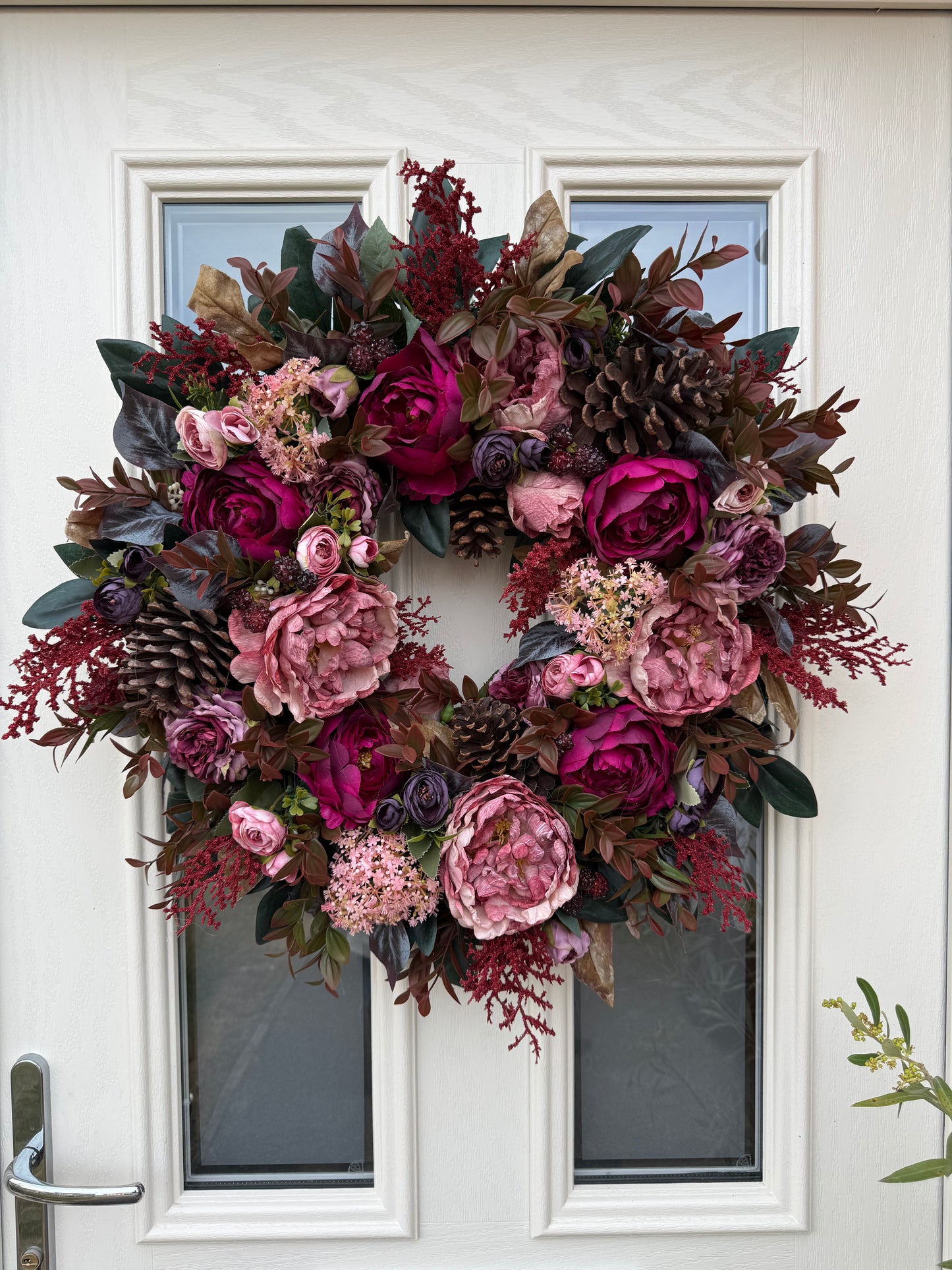BlackBerry pie autumn wreath