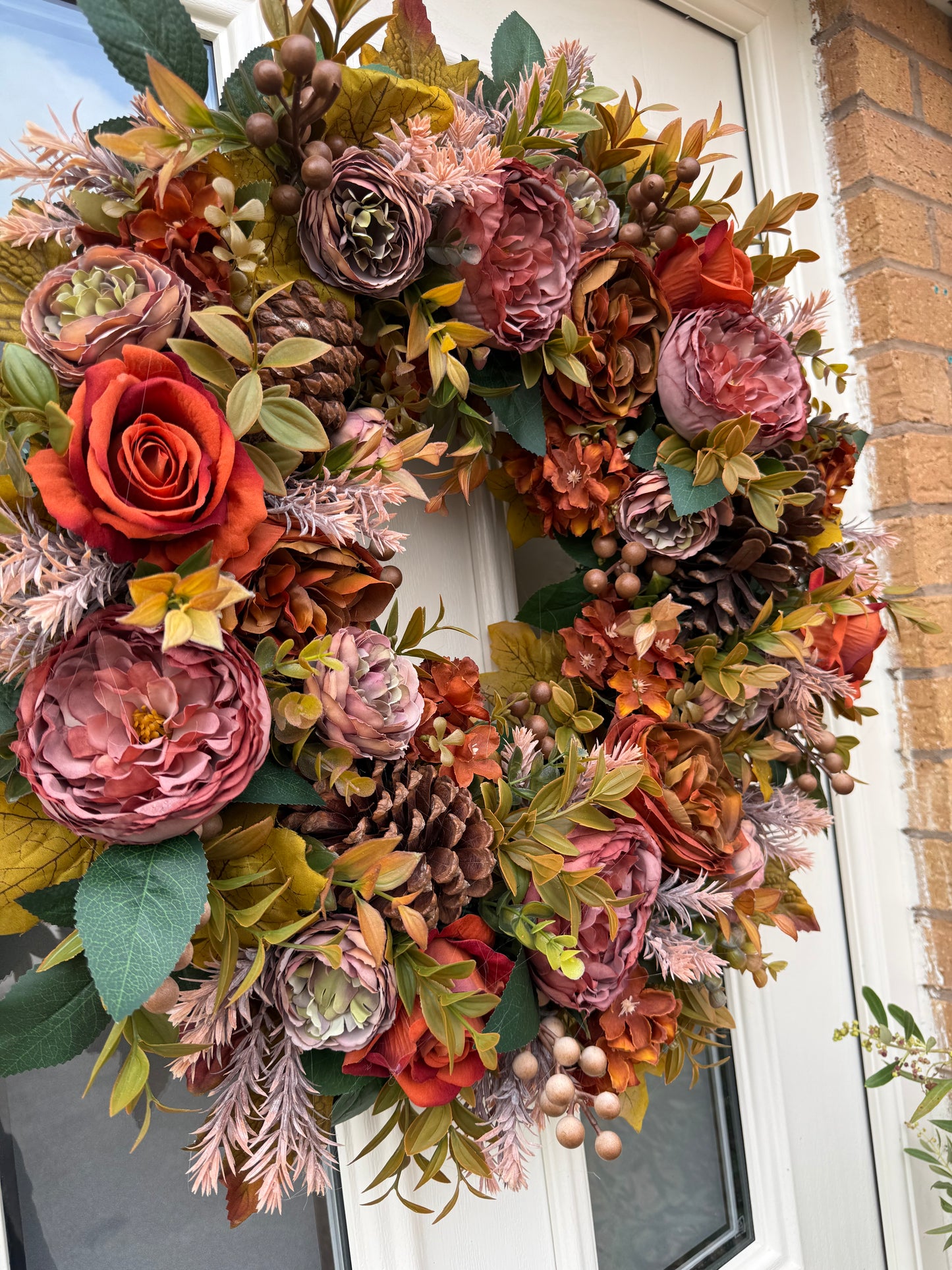 Maple autumn wreath
