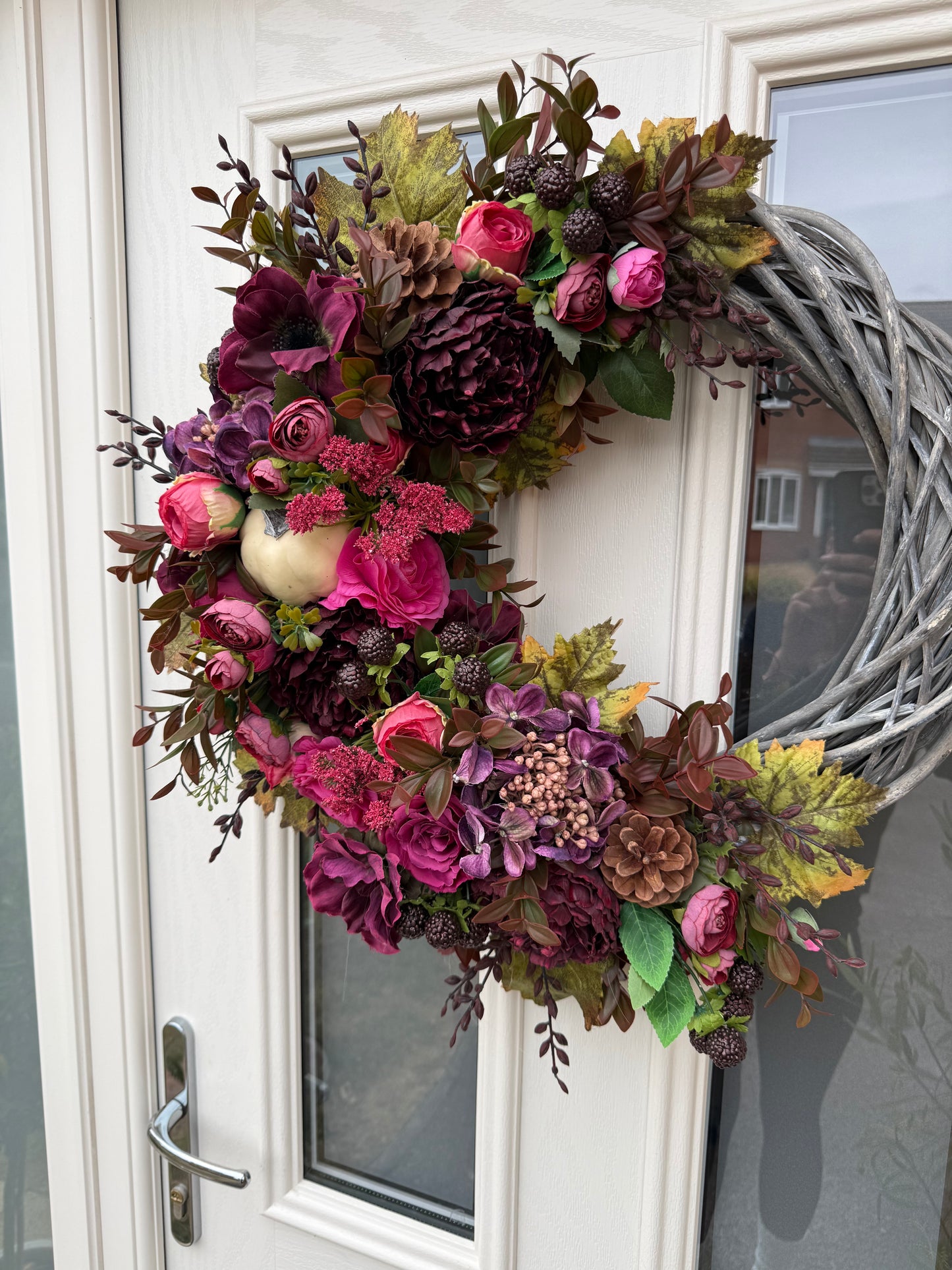 BlackBerry pudding signature wreath