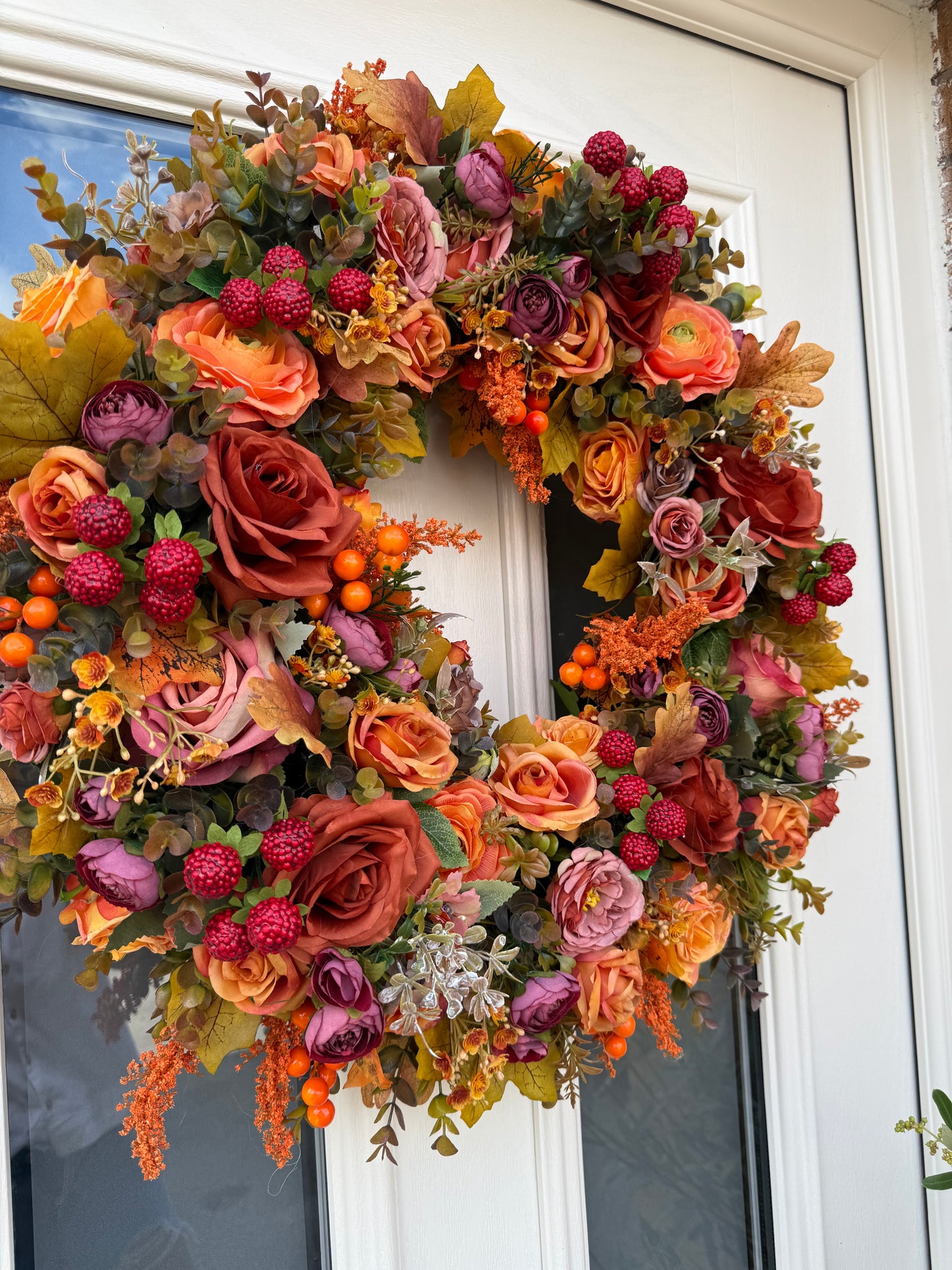 Rusty autumn wreath