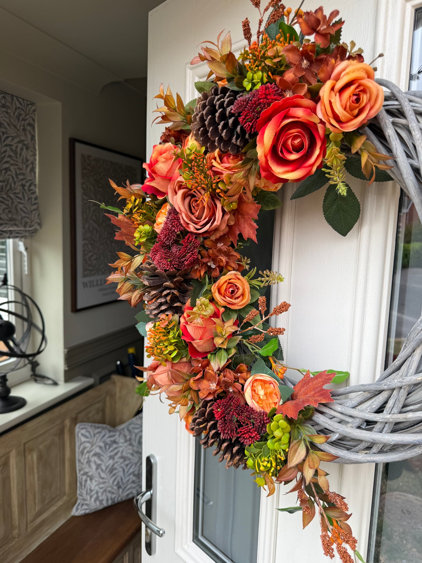 Ginger spice signature wreath