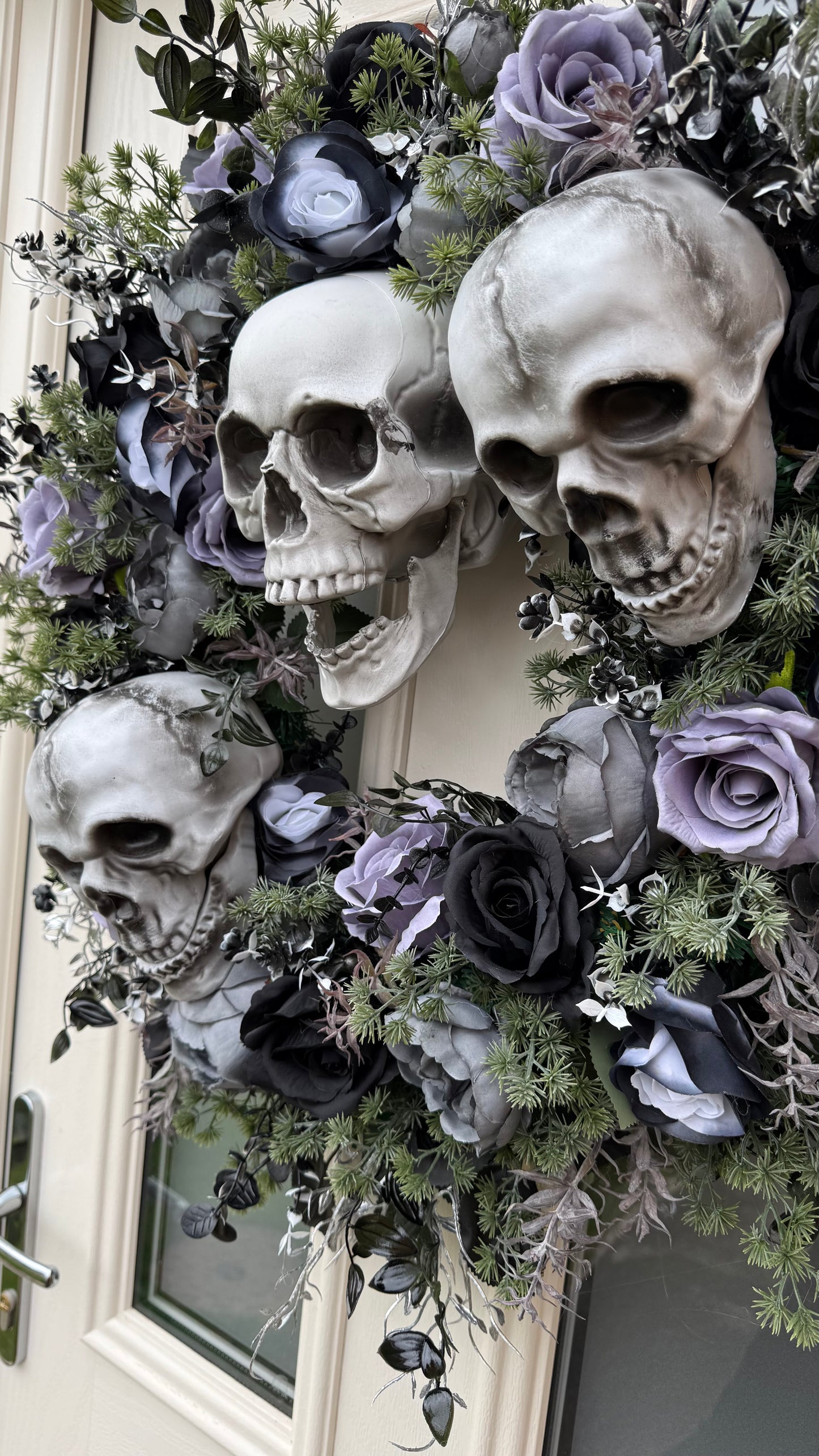 Bone heads wreath