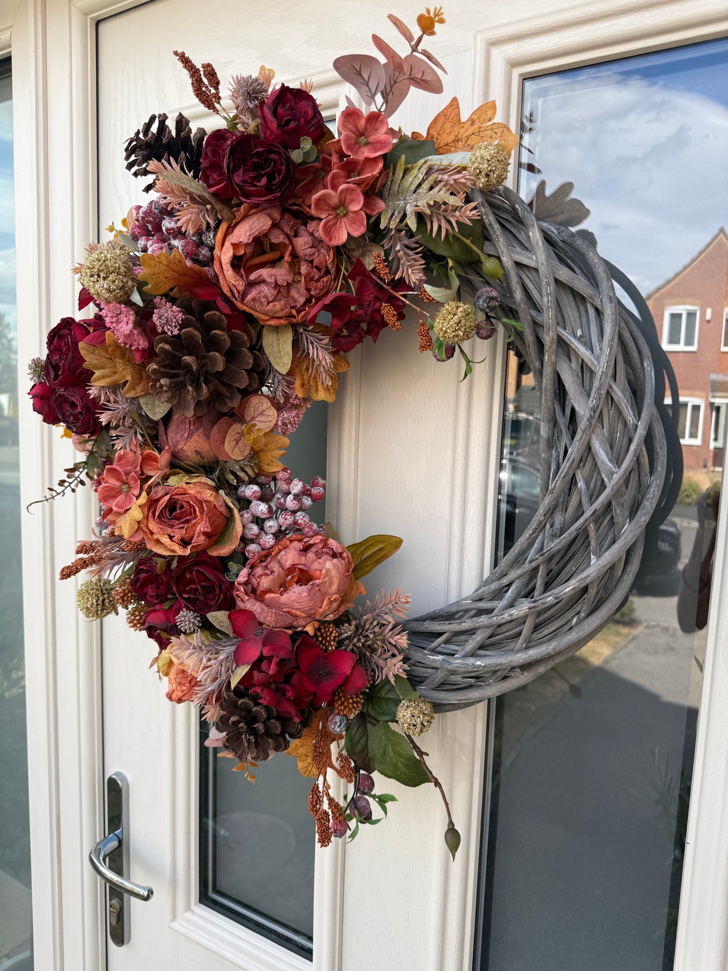 Cosy autumn signature wreath