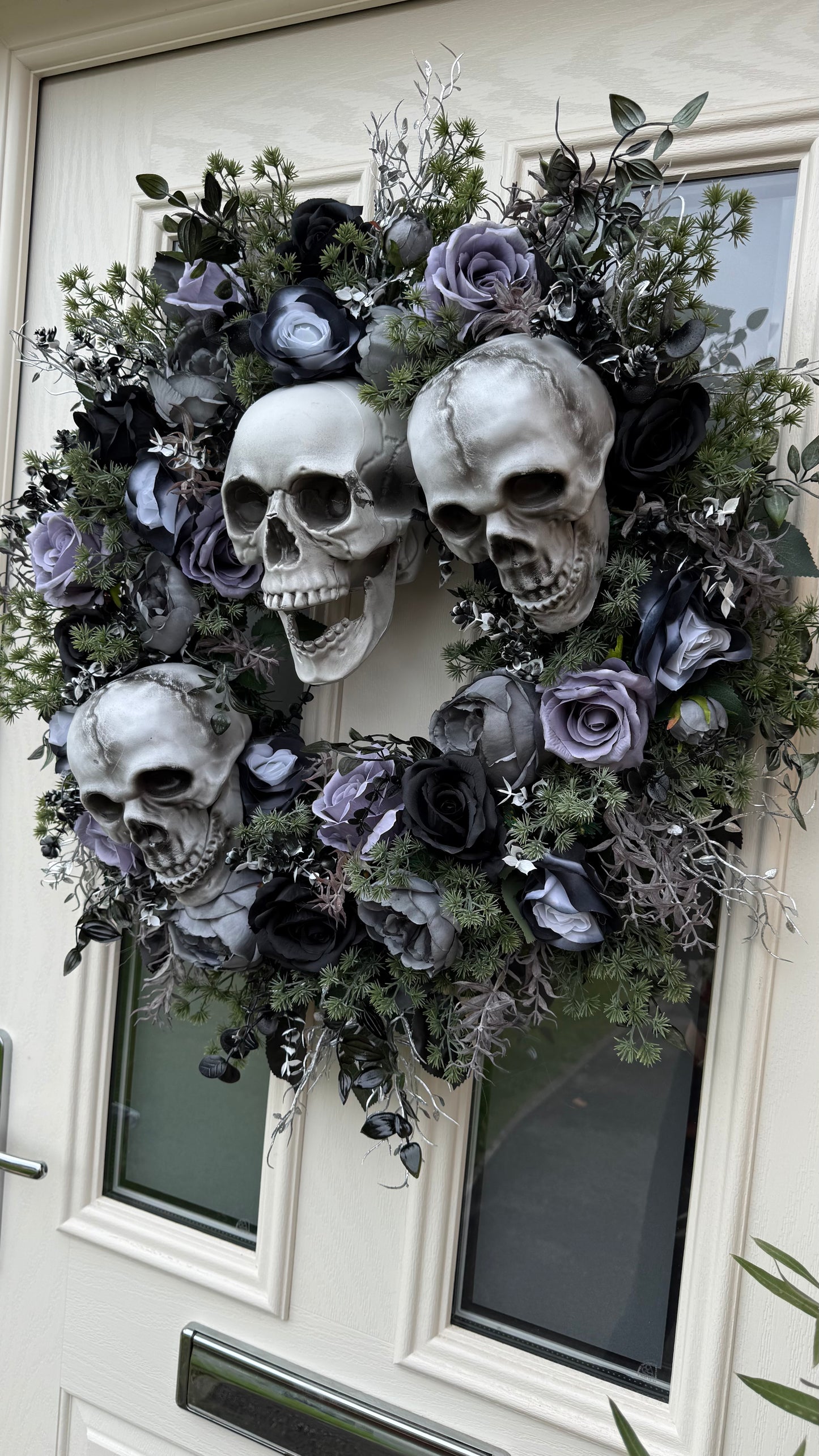 Bone heads wreath