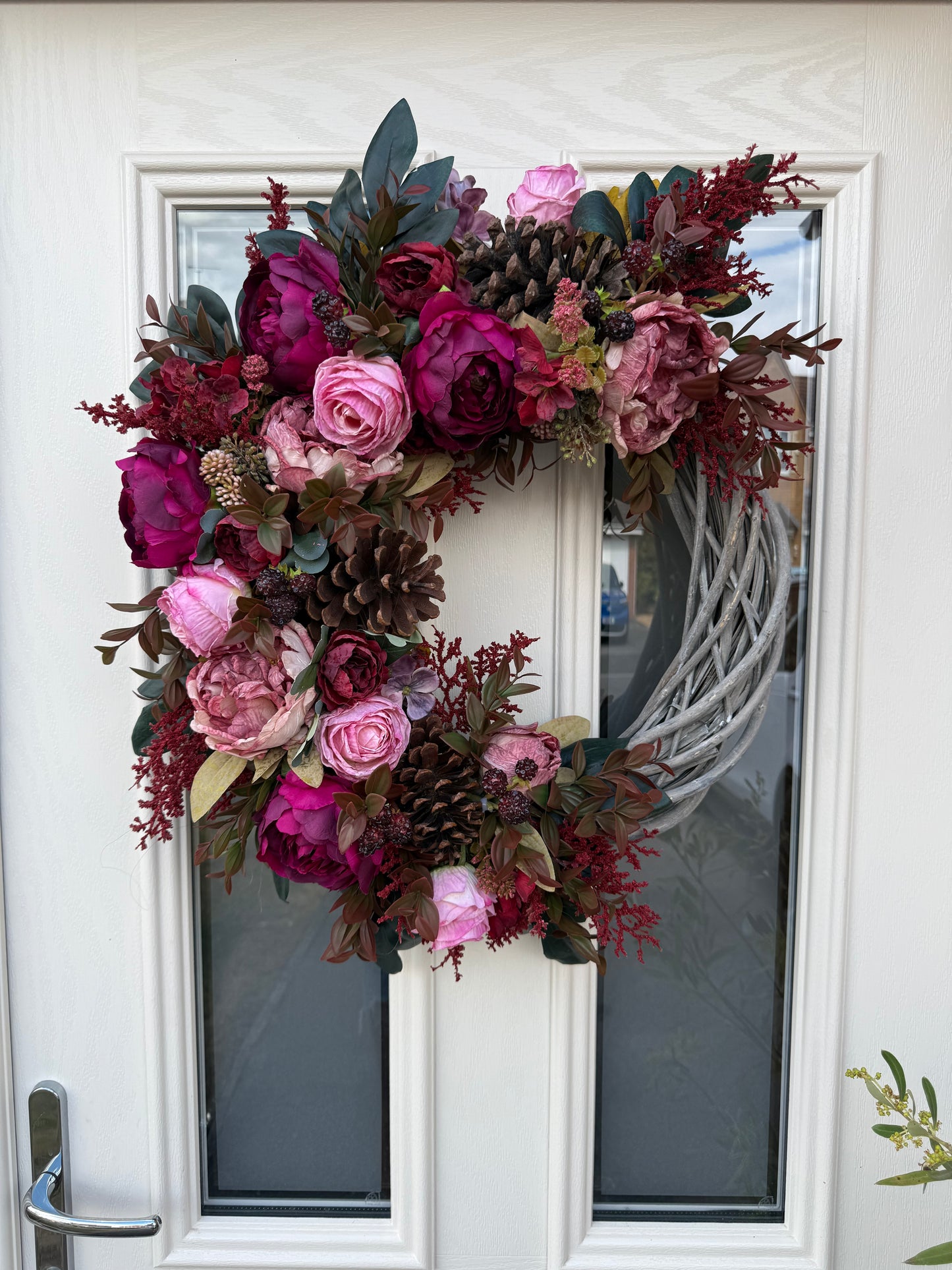 Crimson signature wreath