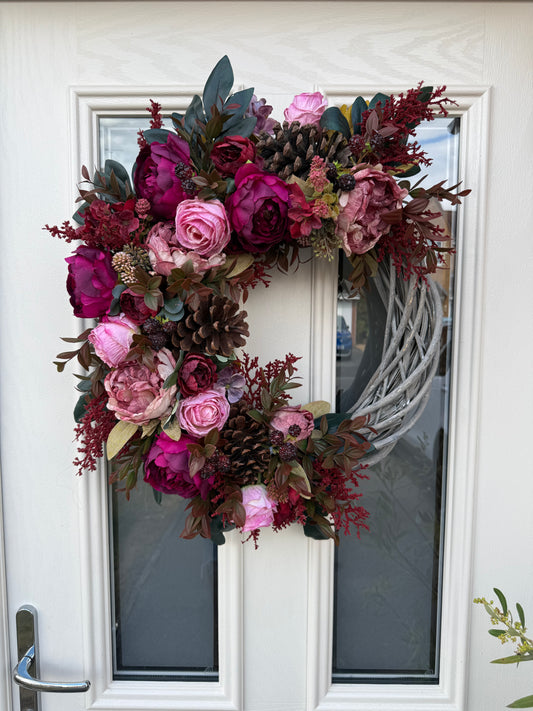 Crimson signature wreath