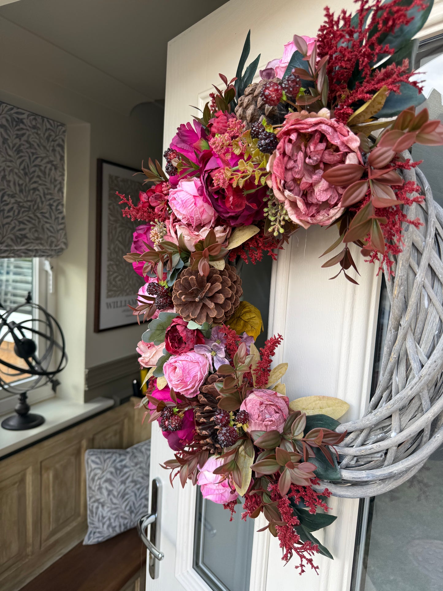 Crimson signature wreath