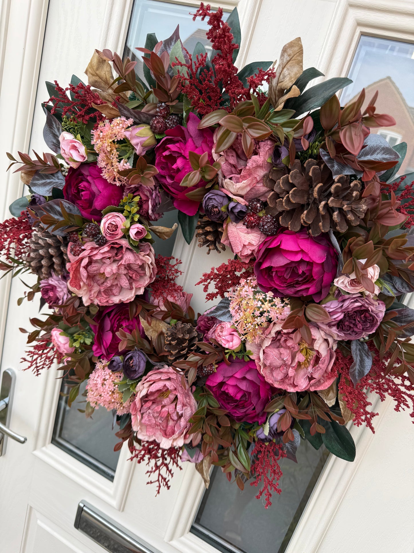 BlackBerry pie autumn wreath