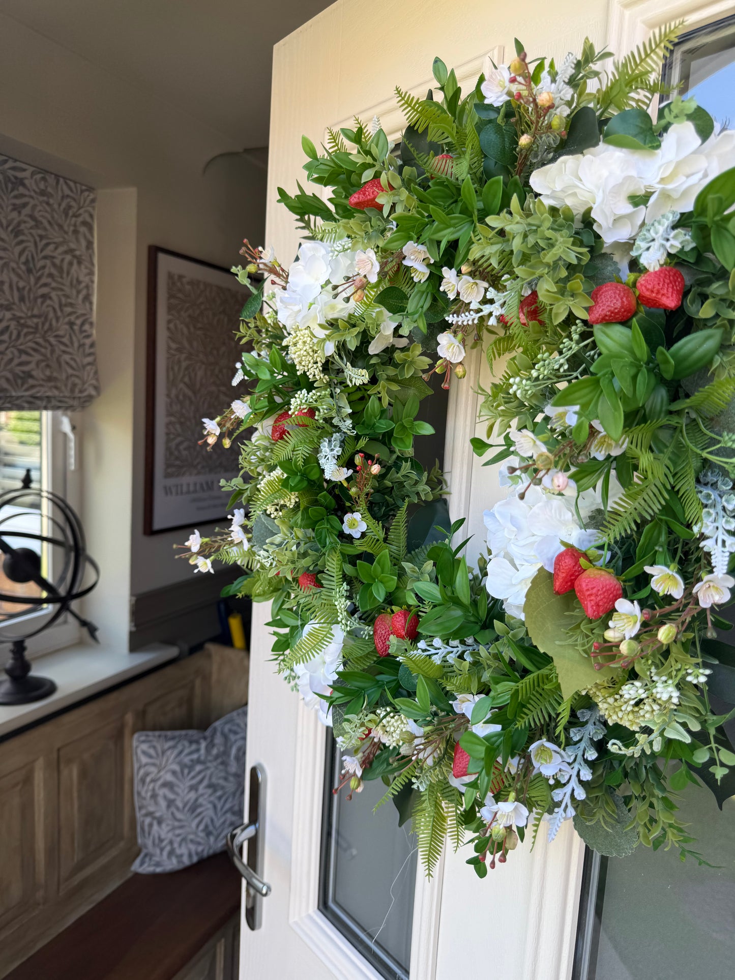 Strawberry dream wreath