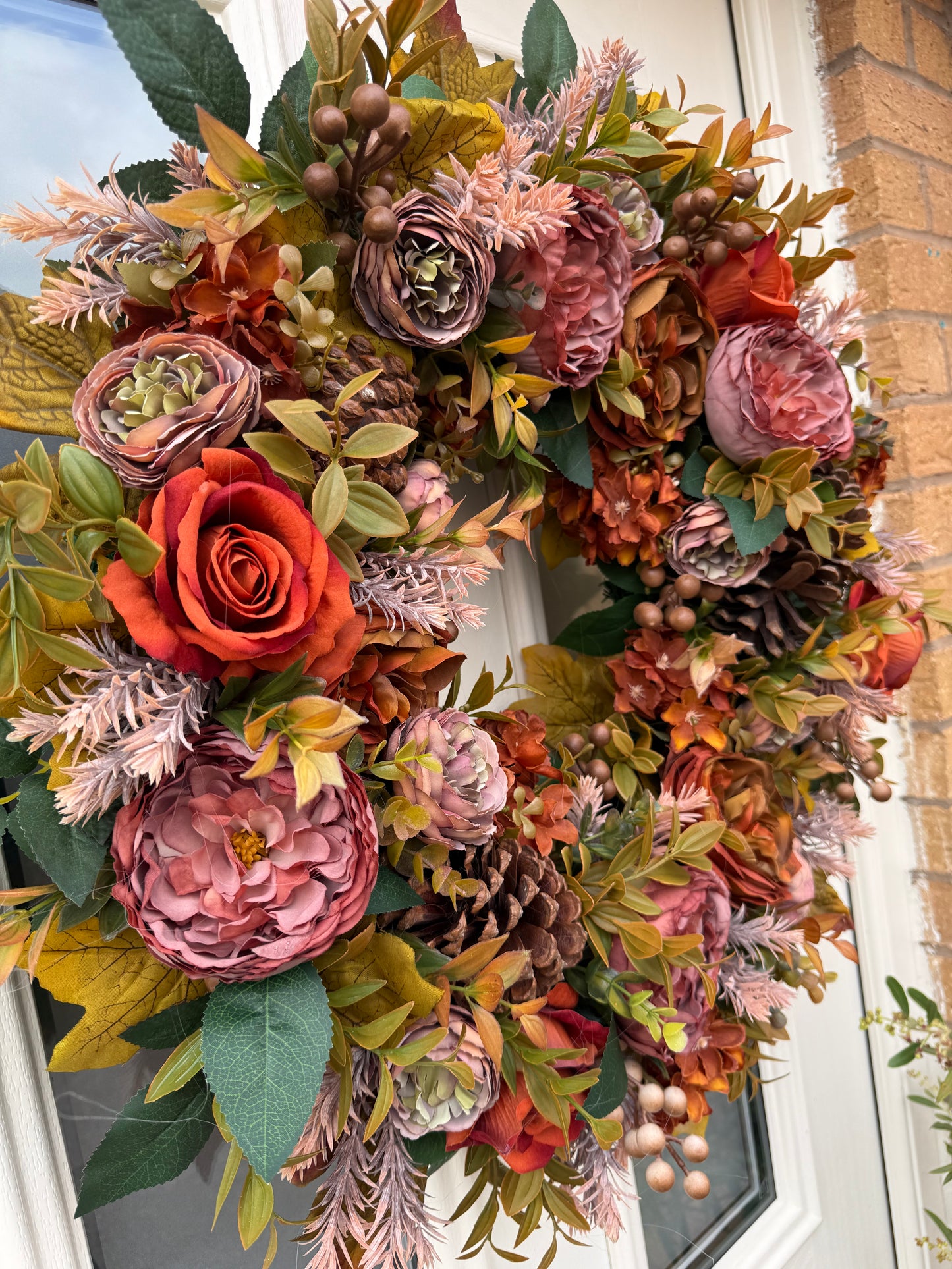 Maple autumn wreath