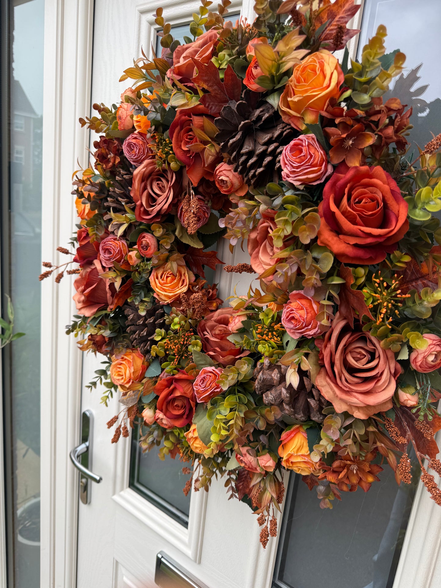 Auburn autumn wreath