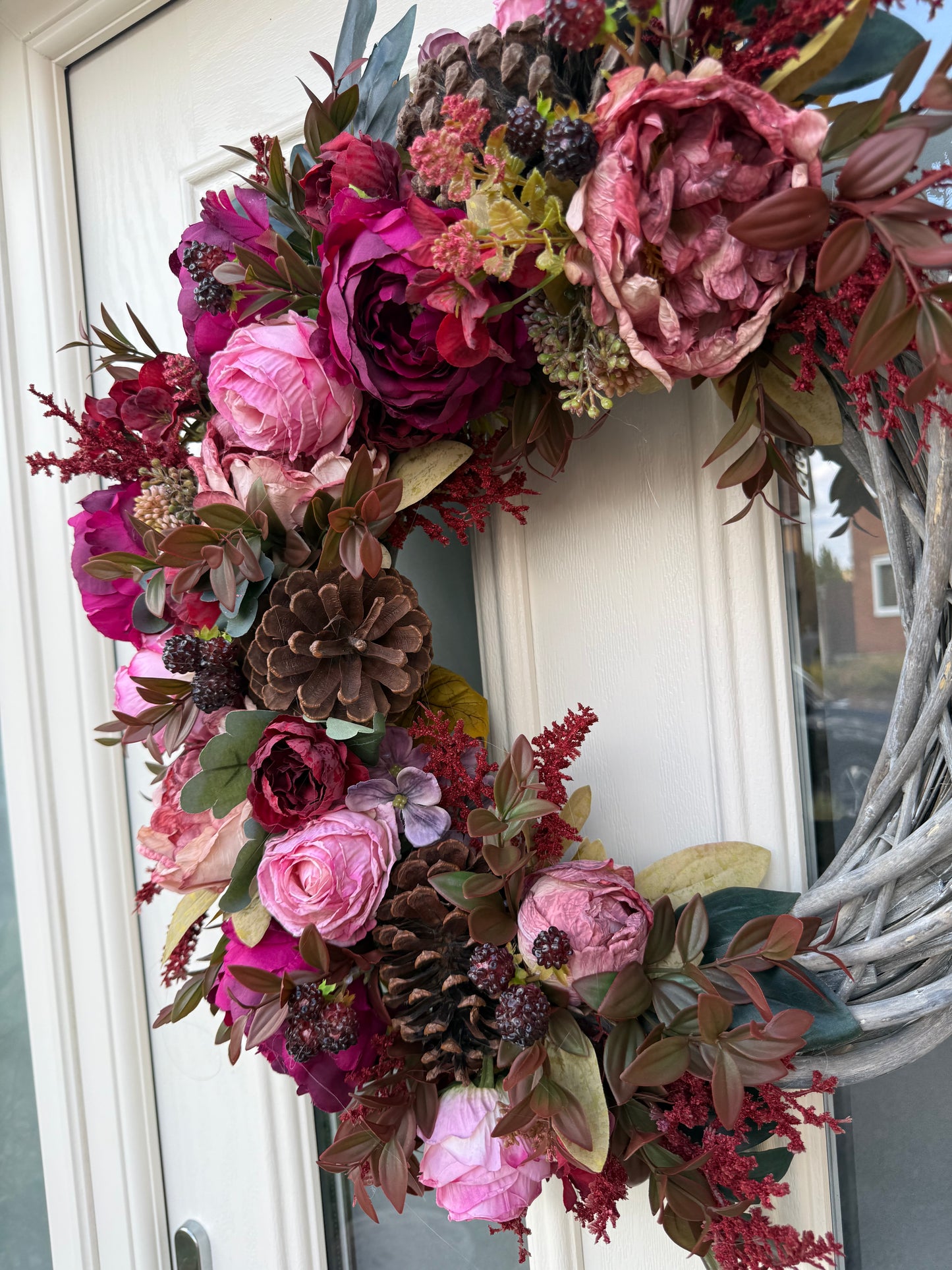 Crimson signature wreath