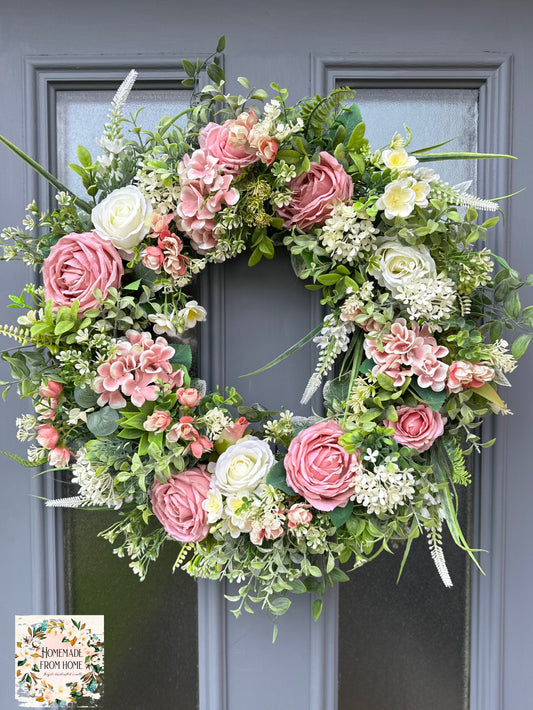 Country cottage wreath