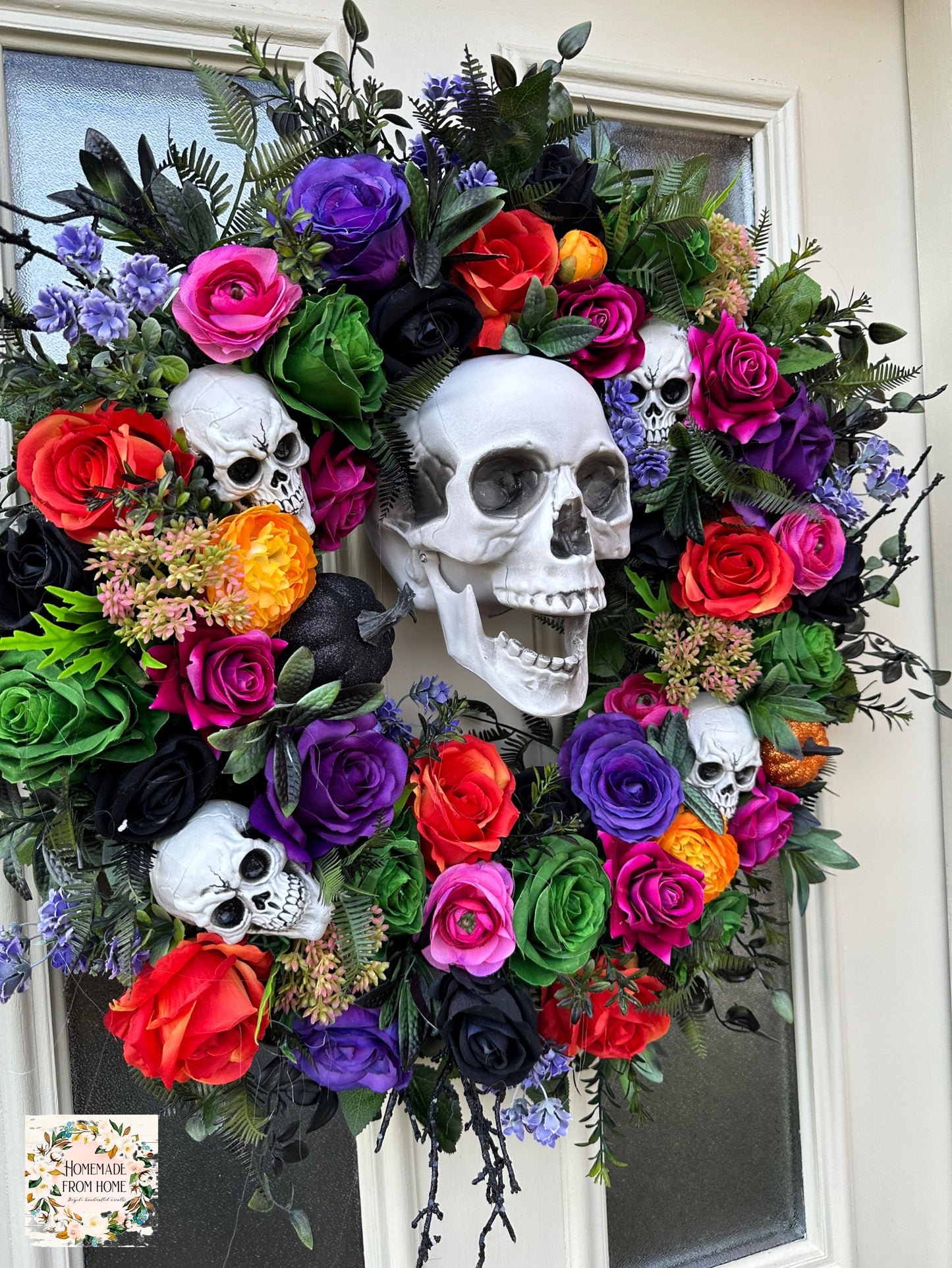 Skull wreath