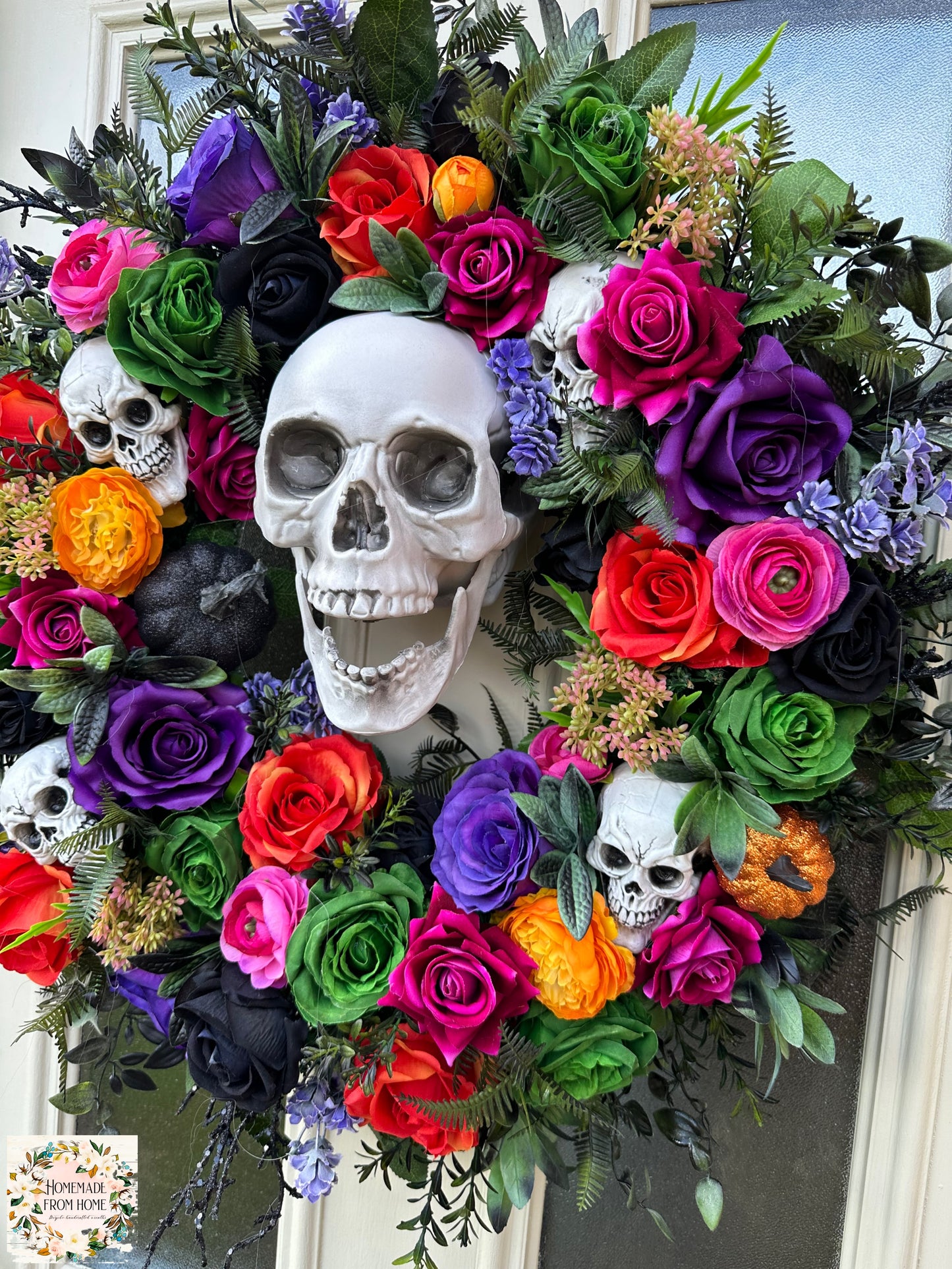 Skull wreath