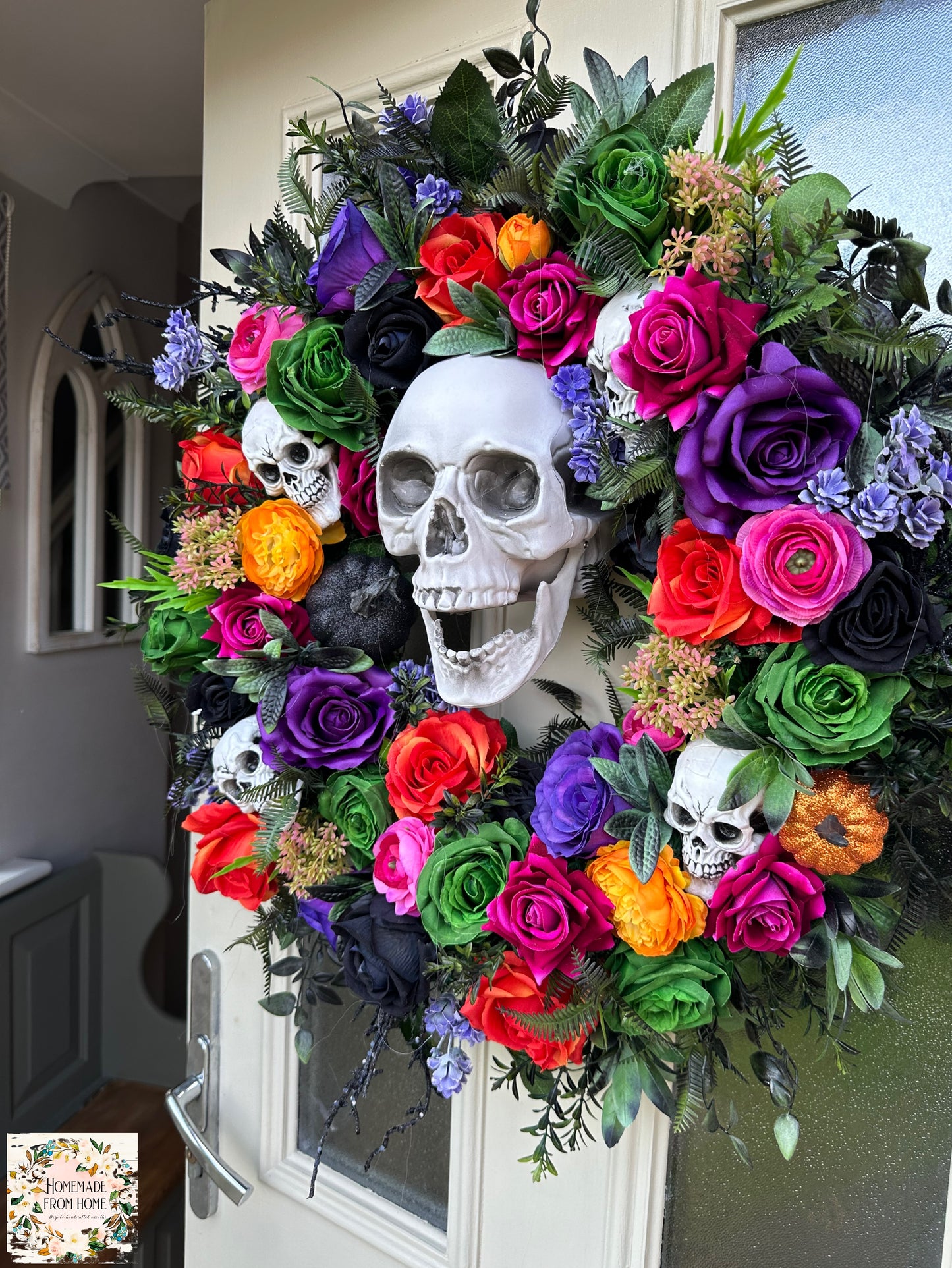 Skull wreath